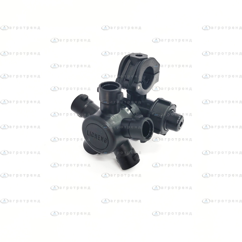 Корпус распылителя 5-ти позиционный D1/2", F10  105A-1/2-5