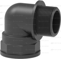 Фитинг угловой 90*  G1/2"  M-F