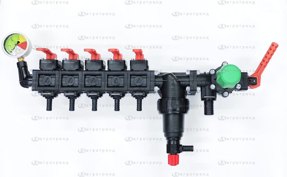 Регулятор-распр. 5-секц. с фил. и маном. 471150203СБ