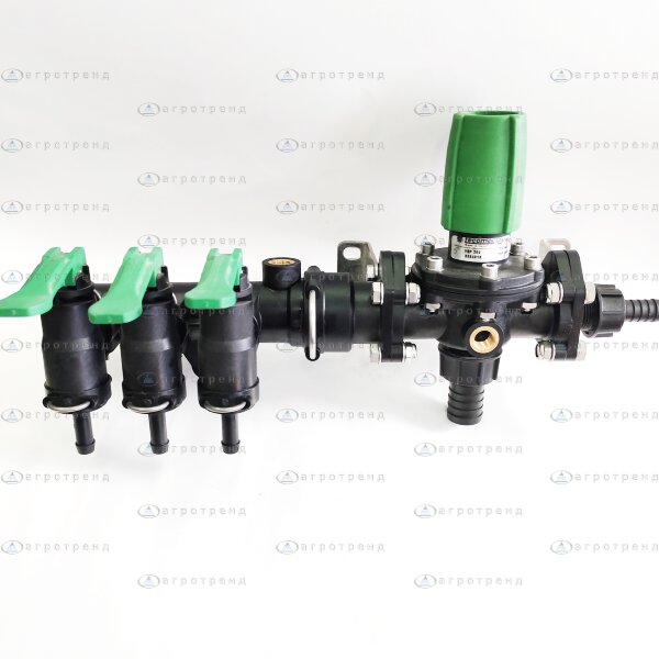 Регулятор-распределитель 3х секц.(20 бар, 200л/мин) Геолайн