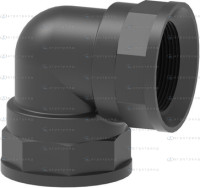 Фитинг угловой 90*  G2" F-F