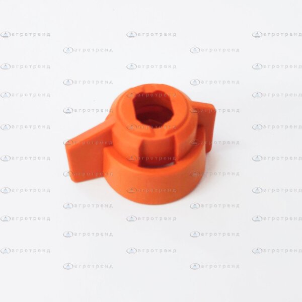 Гайка байонетная унив. S8 с проклад.  оранжевая 12000208