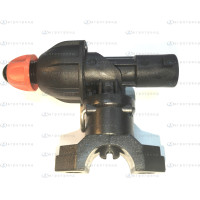 Корпус распылителя поворотный с краном D1/2", F10   4063845С хомут не прикреплен