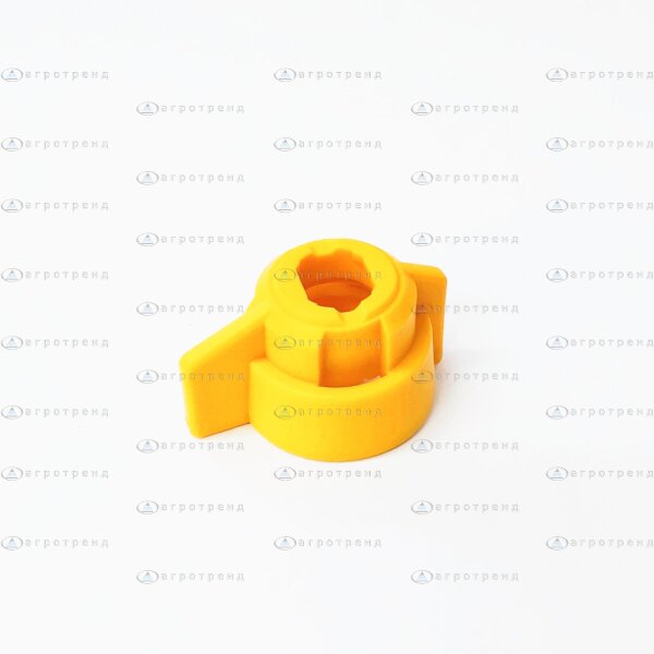 Гайка байонетная унив. S8 с проклад.  желтая 12000206