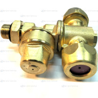 Отсечное устр.латунное 2-поз G1/4 (1,2-1,5)