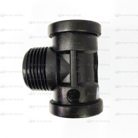 Тройник резьбовой F-M-F  1/2"  133024