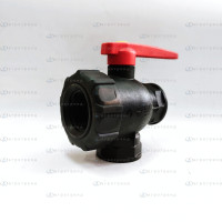 Кран 3-ход. шаровый 1/2" 45521112